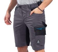Stenso Revolt Shorts Et Bermudas Homme - Short De Travail Homme avec Stretch, Ripstop, Poches Multifonctionnelles, Éléments Réfléchissants, Fermeture YKK, Ceinture Élastique