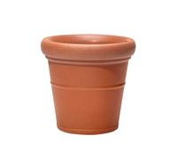 Step2 Claremont | Pot De Fleur - Terraccotta | 48,3. X 48,3. X 45,7 Cm | Jardinière Balcon Léger Et Facile À Déplacer - Plastique Rotomoulé