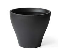 Step2 Fernway - Pot De Fleurs - Onyx Noir | Jardinière Balcon Léger Et Facile À Déplacer - Plastique Rotomoulé - 50,8 X 50,8 X 61 Cm