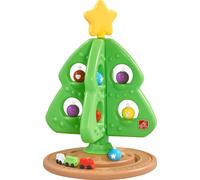 Step2 My First Christmas Tree en plastique | Arbre de Noël jouet pour les tout-petits à partir d'un an et demi | Accessoires inclus, notamment boules de Noël & mini train