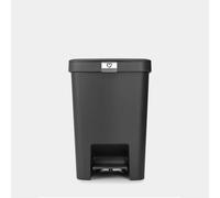 StepUp Pedal Bin - 25 L, gris foncé
