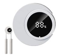 Stérilisateur de brosse à dents - Support de nettoyage mural pour brosses à dents | Machine de nettoyage de lumière UV, pas d'accessoires de salle de bain de perçage pour les voyages, les hommes et
