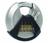 Sterlilng CPL170 Cadenas circulaire Combinaison 4 chiffres Anse protégée 70 mm (Import Grande Bretagne)
