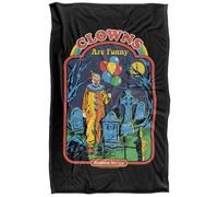 Steven Rhodes Clowns are Funny Plaid Ultra Doux au Toucher Soyeux - 91 x 147 cm