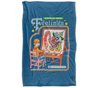 Steven Rhodes Express Your Feelings Plaid Ultra Doux au Toucher Soyeux - 91 x 147 cm