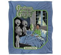 Steven Rhodes Graham and The Griss Plaid Ultra Doux au Toucher Soyeux - 152 x 127 cm