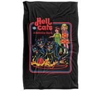 Steven Rhodes Hell Cats Plaid Ultra Doux au Toucher Soyeux - 91 x 147 cm