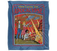 Steven Rhodes Here Comes The Apocalypse Plaid Ultra Doux au Toucher Soyeux - 152 x 127 cm