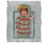 Steven Rhodes Hugsss Plaid Ultra Doux au Toucher Soyeux - 152 x 127 cm
