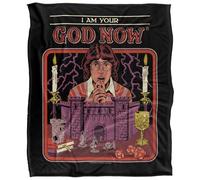 Steven Rhodes I Am Your God Now Plaid Ultra Doux au Toucher Soyeux - 152 x 127 cm