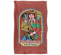 Steven Rhodes Mr. Giggles Plaid Ultra Doux au Toucher Soyeux - 91 x 147 cm