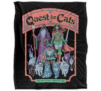 Steven Rhodes Quest for Cats Plaid Ultra Doux au Toucher Soyeux - 152 x 127 cm