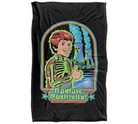 Steven Rhodes Radiate Positivity Plaid Ultra Doux au Toucher Soyeux - 91 x 147 cm