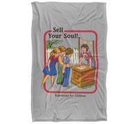 Steven Rhodes Sell Your Soul Plaid Ultra Doux au Toucher Soyeux - 91 x 147 cm