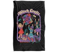 Steven Rhodes Witch Crafts Plaid Ultra Doux au Toucher Soyeux - 91 x 147 cm