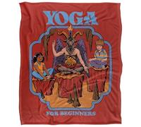 Steven Rhodes Yoga for Beginners Plaid Ultra Doux au Toucher Soyeux - 152 x 127 cm