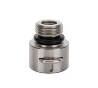 Stgfyxgs Adaptateur de Nettoyage de Drain Raccord Tuyau Connecteur Coupleur en Acier Inoxydable Épaissi pour Nettoyeur Haute, Adaptateur Filetage Mâle 1/4 Vers Femelle Karcher Série K