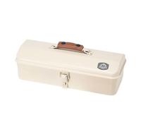 Stgfyxgs Boîte à Outils Extérieure avec Raccord, Boîte à Outils Multifonctionnelle, Organiseur pour Outils de Réparation Facilement Accessibles, Boîte à Outils, Blanc