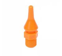 Stgfyxgs Buse Réglable Circulation d'Air Buse Plate Buse Ronde Système d'Interrupteur Plastique Renforcé pour Précision Du Jet Adaptée à l'Industrie Lignes d'Assemblage, 1/4 1,6MM, Rond