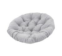Stgfyxgs Coussin élégant et Polyvalent pour Balancelle, Coussin Rond pour Chaise Hamac, Idéal pour La Méditation et Extérieure, Gris Clair