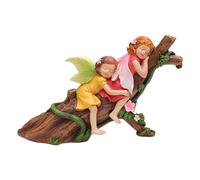 Stgfyxgs Figurines Miniatures, Statuette Endormie, Loisirs Créatifs, Ornements de Jardin en Résine, Décoration de Pot de Fleurs pour La Maison et Le Jardin