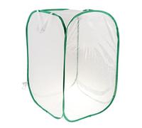 Stgfyxgs Insecte Papillon Cage en Habitat Filet Insectes Boîte Inspection Incubateur Facile à Transporter et à Nettoyer Adaptée à des, Vert + Blanc, 40x40x60cm