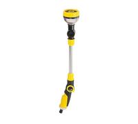 Stgfyxgs Lance D'arrosage Longue avec Tête Rotative de 47,5 Cm (18,70 Pouces) pour Fleurs, Potager et Nettoyage Agricole, Idéale pour L'intérieur et L&, Jaune