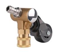 Stgfyxgs Nettoyeur de Soubassement 4000 PSI avec Roue Pivotante et Raccord 1/4 Pouce