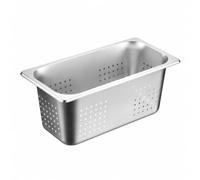 Stgfyxgs Plat Perforé En Inox Empilable | Perforé, Antirille, pr Cuisine Professionnelle, 325 X 175 X 15 CM