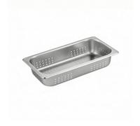 Stgfyxgs Plat Perforé En Inox Empilable | Perforé, Antirille, pr Cuisine Professionnelle, 325 X 175 X 65 CM