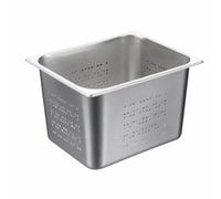 Stgfyxgs Plat Perforé En Inox Empilable | Perforé, Antirille, pr Cuisine Professionnelle, 325 X 265 X 20 CM