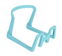 Stgfyxgs Porte-Bouteille Eau Pliante Support Bouteille Stand Verseur avec Cadre Pliant en Polypropylène Adapté aux Bouteilles Standard pour Foyer Camping Salle, Bleu Lac, Support [sans Bec Verseur]