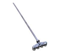Stgfyxgs Rail de Guidage pour Pièces Circulaires, Glissière de Positionnement pour Pièces Circulaires, Outil de Mesure et de Coupe Polyvalent pour Ateliers et, Longueur 50cm