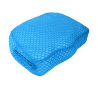 Stgfyxgs Rehausseur de Siège, Rapide, épais, Portable et Lavable, pour Tabourets de Douche dans Les Hôtels et en Extérieur, Bleu