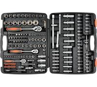 Sthor 173 pcs. jeu de ouille à cliquet métal 58688