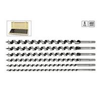 Sthor Mèches à bois 22466 – Lot de 6 ajustables 10-20 x 460 mm