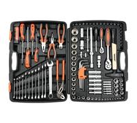Ensemble d'outils Sthor 58690; 1/2''; 1/4''; 122 unités