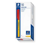 Staedtler Stylo-bille stick 430 – pointe fine – rouge