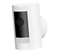 Ring Caméra de surveillance Stick Up Cam Battery 1080p Intérieur/Extérieur Blanc