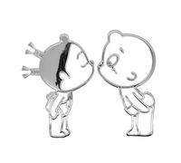 Sticker 3d Effet Miroir Autocollant Enfants En Relief Doré