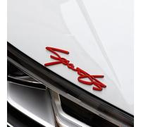 Sticker 3D Voiture Emblème pour VW Passat B8 Variant GTI Alltrack 2015-2023 | Logo Sports Aspect Métallique Lettrage Autocollant Coffre Aile