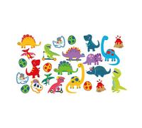 Sticker Adventure Dinosaures 24 U. - Stickers En Mousse Eva