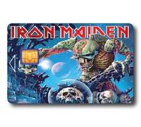Sticker Autocollant Carte Bancaire - Iron Maiden - COPPIA - Démarquez-vous en personnalisant votre Carte Bancaire à petit prix - Fabrication Française (Format US)