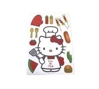 Sticker Deco Géant Hello Kitty Chef