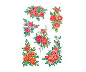 Sticker DECOR 'Bouquets de roses'