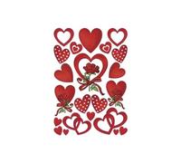 Herma Sticker DECOR 'Coeurs & Roses'