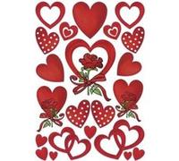 Herma Sticker DECOR 'Coeurs & Roses'