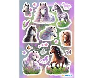 Sticker DECOR Monde du cheval, en papier