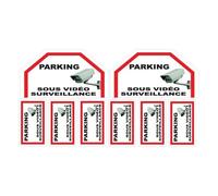 Sticker Dissuasifs Pour Alarme Et Video Surveillance Parking