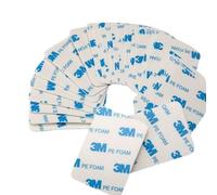 Sticker Double Face Pour Intérieur Et Extérieur,Imperméable,Montage Pour Objets,Mousse Pe,Fixation D'objets,Tableaux,Applications Permanentes-25 Mm X 50 Mm (40 Pièces)
